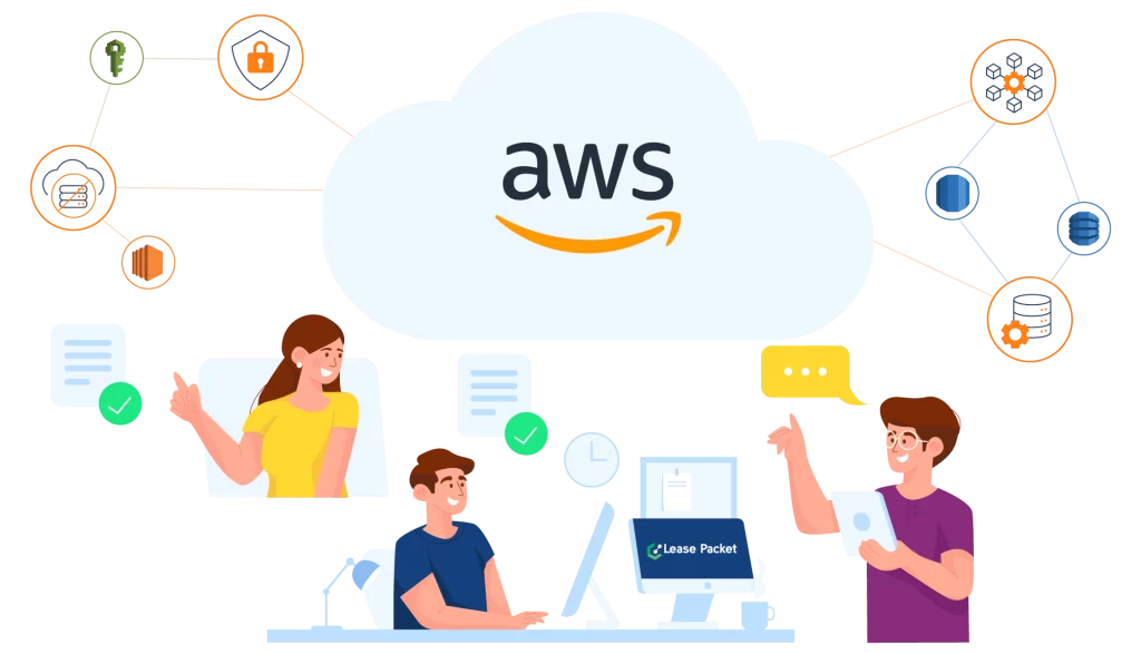 Lease Packet Data Center AWS Public Cloud