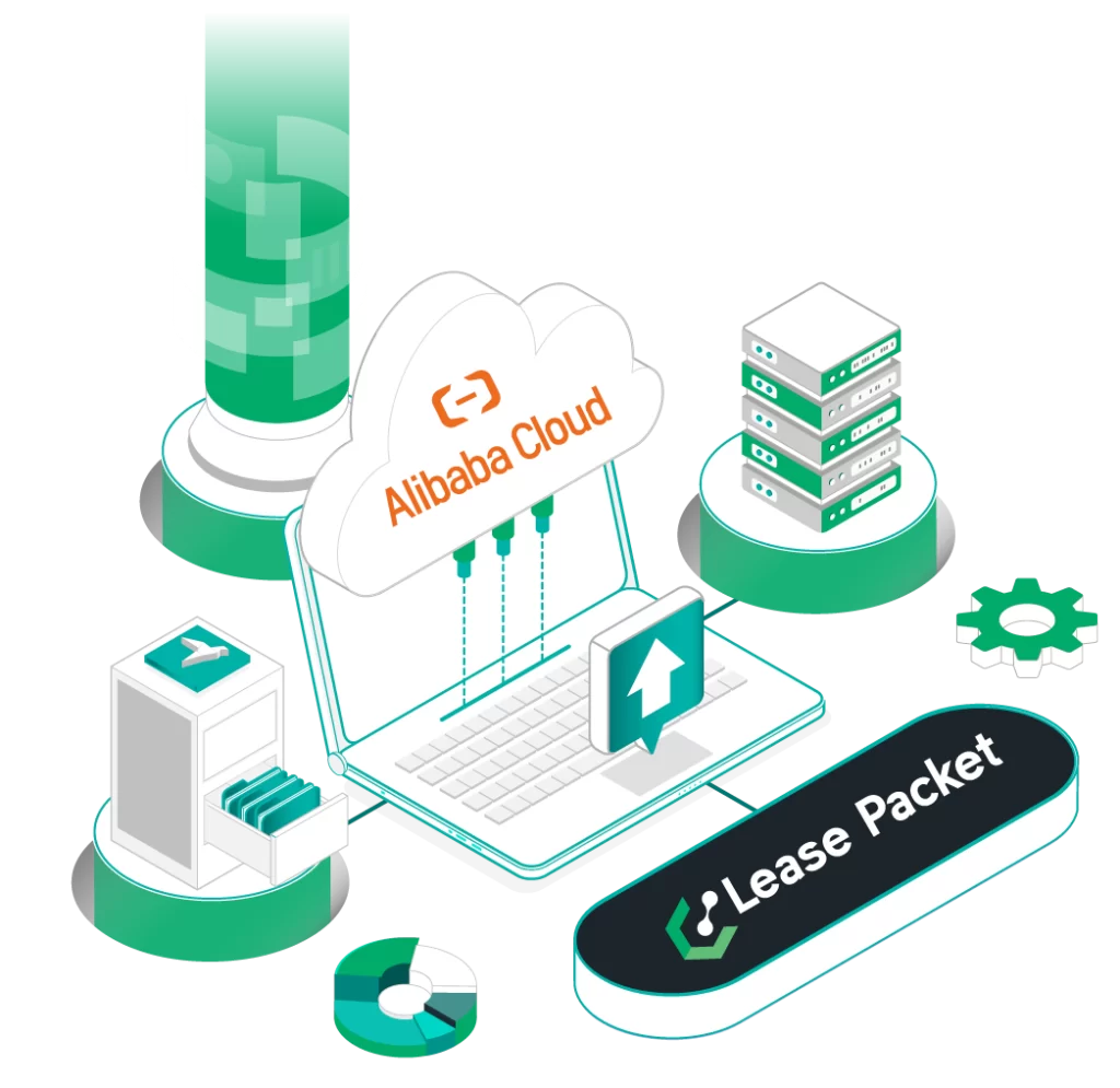 Lease Packet Data Center Alibaba Public Cloud