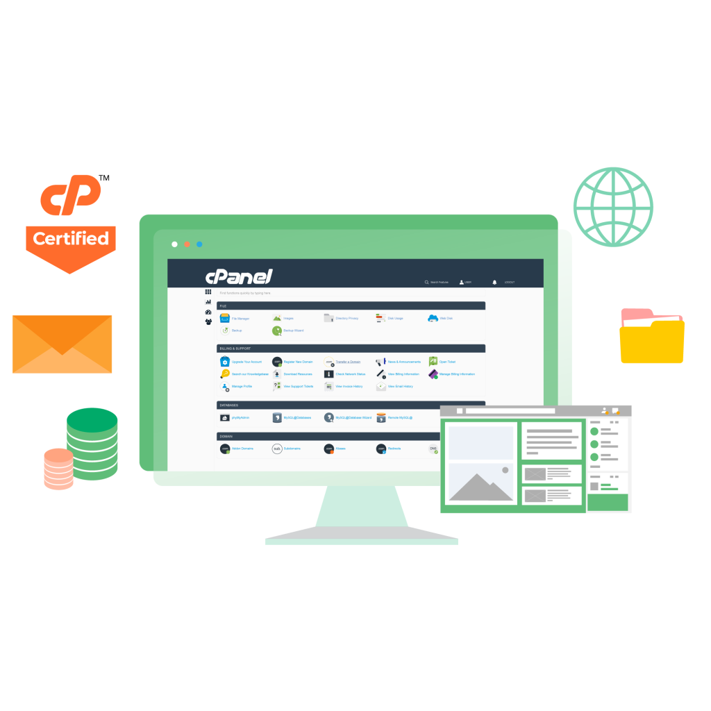 Lease Packet Data Center cPanel License